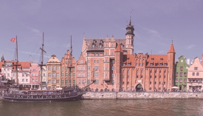 Paysage de Gdansk