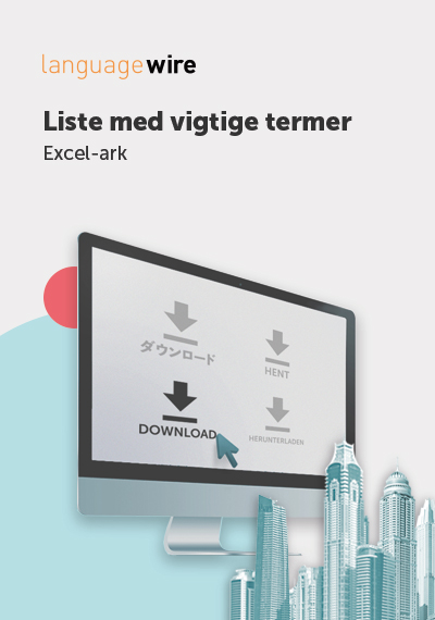 Nyttig ordliste med centrale termer