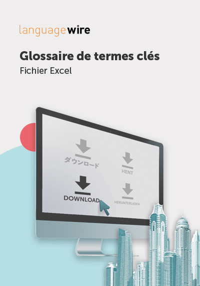 Couverture du glossaire des termes clés utiles