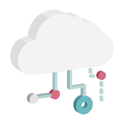 Een netwerk binnen de cloud