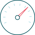 Pictogram snelheidsmeter